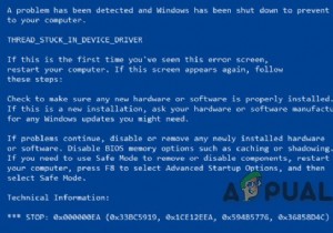 0x000000EA ब्लू स्क्रीन त्रुटि को ठीक करें 
