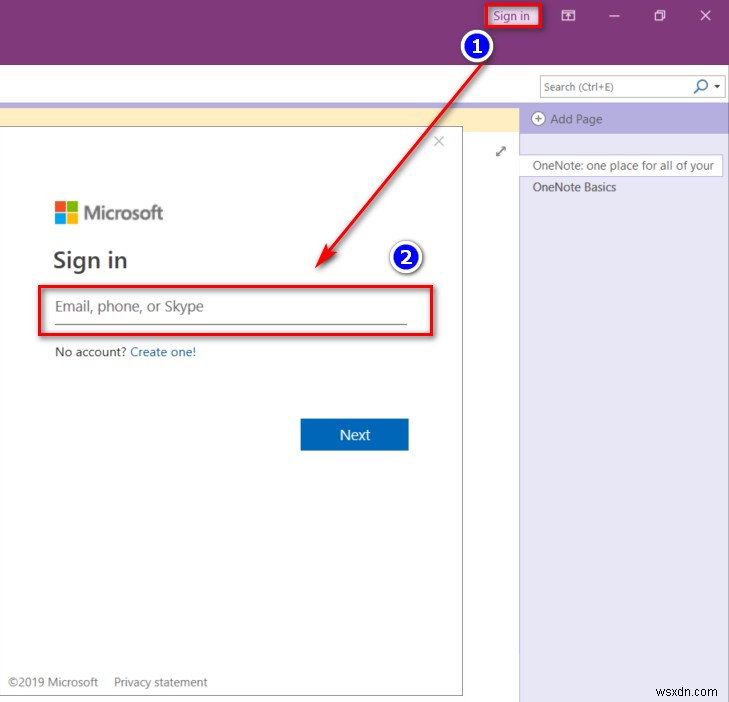  इस नोटबुक को सिंक करने के लिए OneNote को पासवर्ड की आवश्यकता है  त्रुटि को ठीक करें 