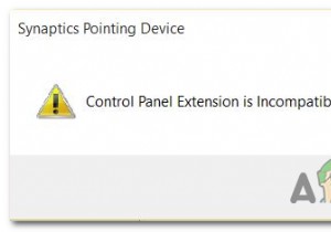  कंट्रोल पैनल एक्सटेंशन ड्राइवर संस्करण के साथ असंगत है  त्रुटि को कैसे हल करें? 
