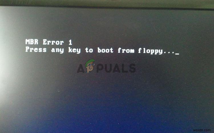 विंडोज़ पर एमबीआर त्रुटि 1 को कैसे ठीक करें? 