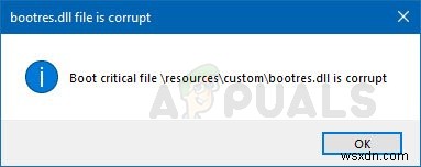 Windows 10 पर भ्रष्ट Bootres.dll फ़ाइल को कैसे ठीक करें? 