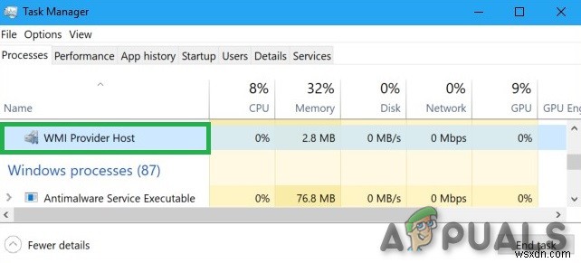 विंडोज़ में wmiprvse.exe क्या है और क्या यह सुरक्षित है? 