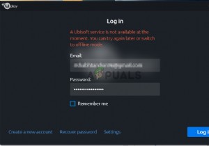 कैसे ठीक करें  एक यूबीसॉफ्ट सेवा वर्तमान में अनुपलब्ध है  त्रुटि? 