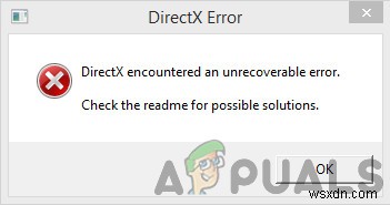 DirectX को कैसे ठीक करें Windows में एक अप्राप्य त्रुटि का सामना करना पड़ा? 