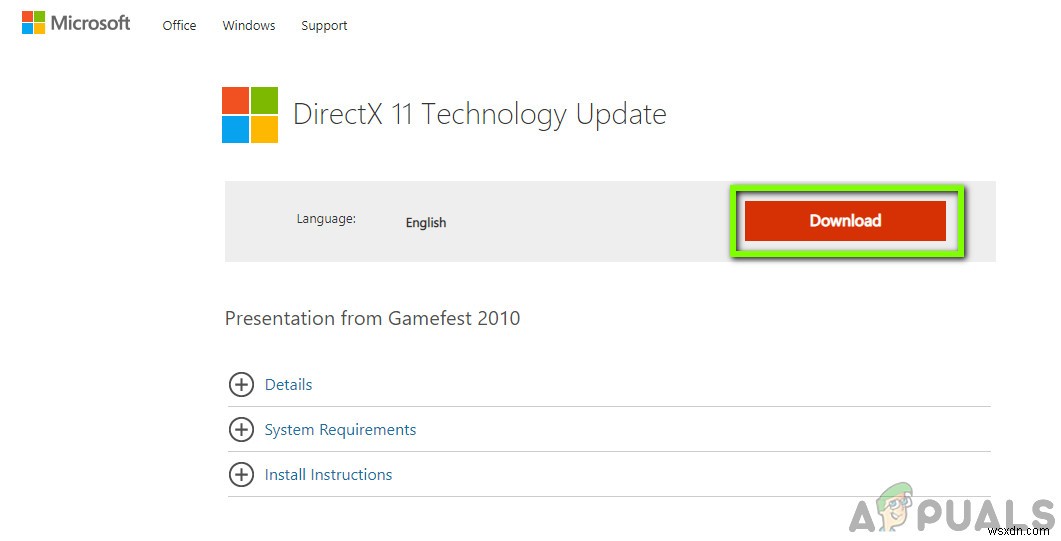 DirectX को कैसे ठीक करें Windows में एक अप्राप्य त्रुटि का सामना करना पड़ा? 