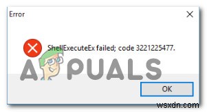 विंडोज़ पर  शेलएक्सक्यूटेक्स विफल  त्रुटि को कैसे ठीक करें? 
