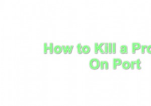 पोर्ट पर प्रक्रिया को कैसे मारें? 