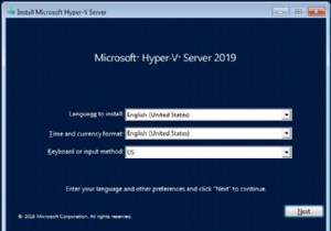 हाइपर-वी 2019 सर्वर कोर कैसे स्थापित करें? 