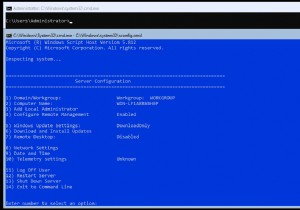 हाइपर- V 2019 कोर सर्वर - प्रारंभिक कॉन्फ़िगरेशन 