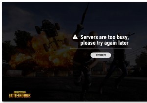 PUBG पर  सर्वर बहुत व्यस्त हैं  त्रुटि को कैसे ठीक करें? 