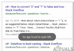 एंड्रॉइड पर  यूआरएल खोलने के लिए कोई ऐप नहीं मिला  त्रुटि को कैसे ठीक करें? 