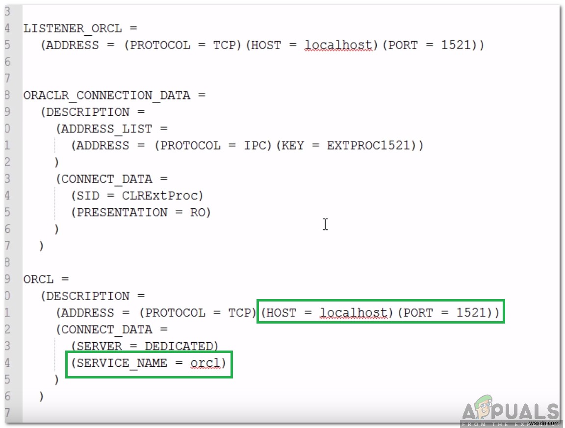 Oracle SQL पर  IO त्रुटि:नेटवर्क एडेप्टर कनेक्शन स्थापित नहीं कर सका  को कैसे ठीक करें? 