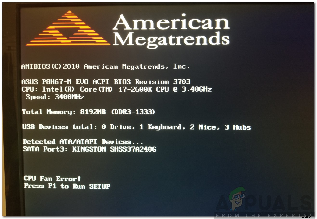 BIOS पर CPU फैन त्रुटि को कैसे ठीक करें 