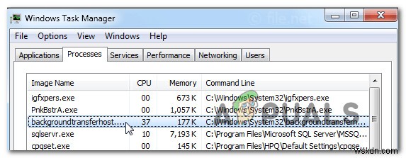 Backgroundtransferhost.exe क्या है और क्या मुझे इसे ब्लॉक करना चाहिए? 