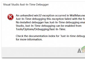विंडोज़ पर  आपके एप्लिकेशन में अनहेल्ड एक्सेप्शन हुआ है  त्रुटि को कैसे ठीक करें? 