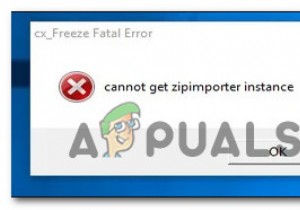 CX_FREEZE घातक त्रुटि को कैसे ठीक करें 