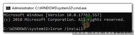 कैसे ठीक करें  लिनक्स के लिए विंडोज सबसिस्टम में कोई स्थापित वितरण नहीं है  त्रुटि? 