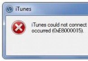 आईट्यून्स त्रुटि को कैसे ठीक करें 0xe8000015 