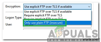 FileZilla पर  डायरेक्टरी लिस्टिंग को पुनः प्राप्त करने में विफल  त्रुटि को कैसे ठीक करें? 