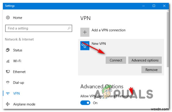 पुनरारंभ करने के बाद ही Windows VPN कनेक्टिंग को कैसे ठीक करें 