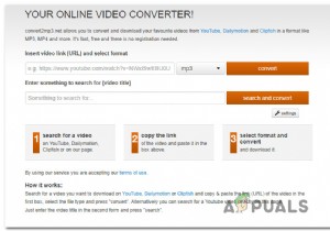 Convert2MP3 काम नहीं कर रहे मुद्दों को कैसे ठीक करें 