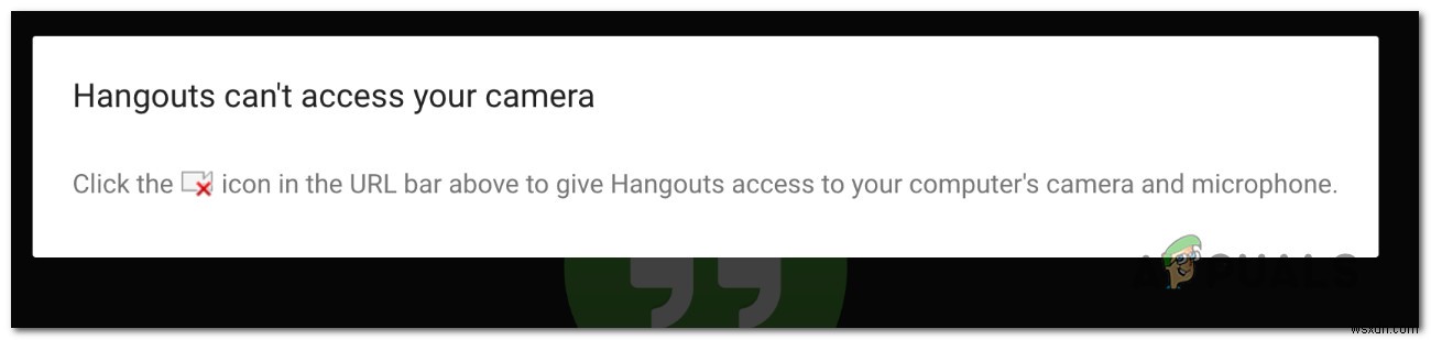 Google Hangouts कैमरा को कैसे ठीक करें काम नहीं कर रहा है 