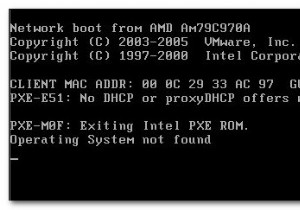 फिक्स:VMware ऑपरेटिंग सिस्टम नहीं मिला 