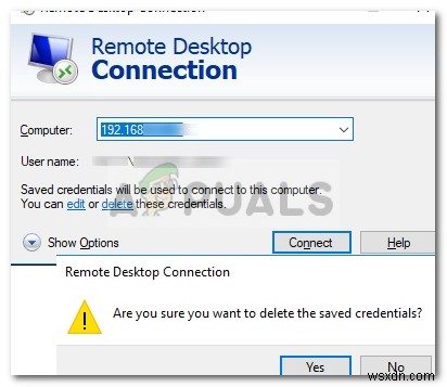 फिक्स:रिमोट डेस्कटॉप इन कारणों में से किसी एक के लिए रिमोट कंप्यूटर से कनेक्ट नहीं हो सकता है 