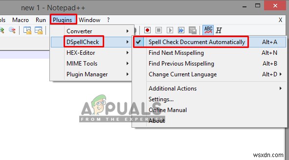 Notepad++ Spell Check Plugin कैसे इनस्टॉल करें 