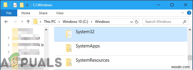 फिक्स:सिस्टम 32 फ़ोल्डर स्टार्टअप पर पॉप अप करता रहता है 