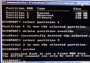 फिक्स:चयनित डिस्क एक निश्चित एमबीआर डिस्क नहीं है 
