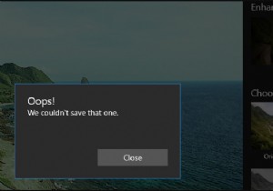 फिक्स: उफ़! हम उस एक को सहेज नहीं पाए  फ़ोटो ऐप में त्रुटि 