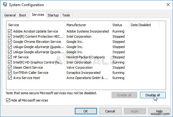 फिक्स:Microsoft Windows प्रतिसाद नहीं दे रहा है 