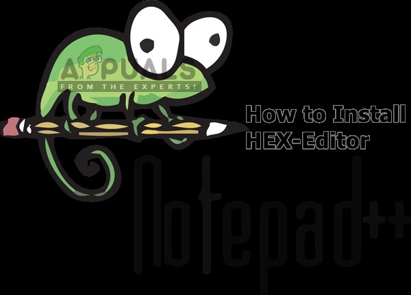 नोटपैड++ हेक्स संपादक प्लगइन कैसे स्थापित करें 