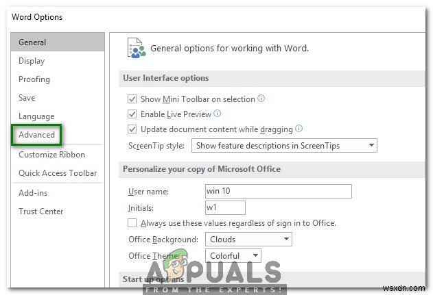 Microsoft Word में हाल के दस्तावेज़ों की सूची को कैसे साफ़ या अक्षम करें? 