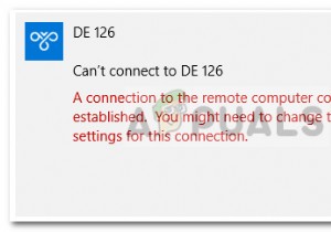 फिक्स:वीपीएन त्रुटि 619 
