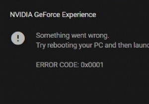 विंडोज़ पर GeForce अनुभव त्रुटि कोड 0x0001 को कैसे ठीक करें? 