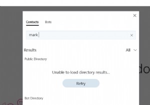 फिक्स:स्काइप में निर्देशिका परिणाम लोड करने में असमर्थ 