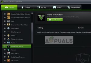 फिक्स:GeForce अनुभव सेटिंग्स को पुनः प्राप्त करने में असमर्थ 