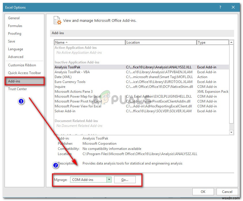 फिक्स:Microsoft Excel एक OLE क्रिया को पूरा करने के लिए किसी अन्य एप्लिकेशन की प्रतीक्षा कर रहा है 