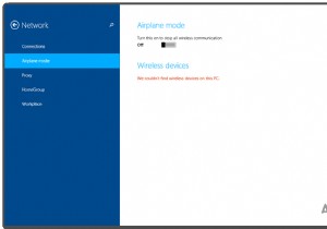 फिक्स:विंडोज 10 पर इस पीसी त्रुटि पर वायरलेस डिवाइस नहीं मिल सका 