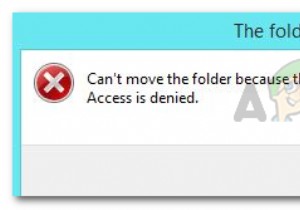 फिक्स:फ़ोल्डर को स्थानांतरित नहीं किया जा सकता क्योंकि उसी स्थान पर एक फ़ोल्डर है जिसे पुनर्निर्देशित नहीं किया जा सकता है 