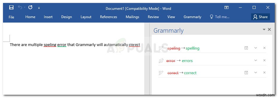 Microsoft Word के साथ व्याकरण का निःशुल्क उपयोग कैसे करें