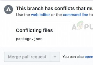 गिट त्रुटि को कैसे ठीक करें:आपको पहले अपनी वर्तमान अनुक्रमणिका को हल करने की आवश्यकता है 