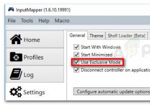 फिक्स:InputMapper विशेष रूप से कनेक्ट करने में विफल 