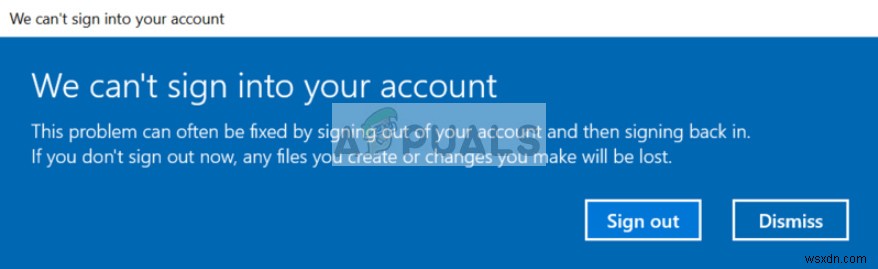 कैसे ठीक करें हम आपके खाते में साइन इन नहीं कर सकते Windows 10 