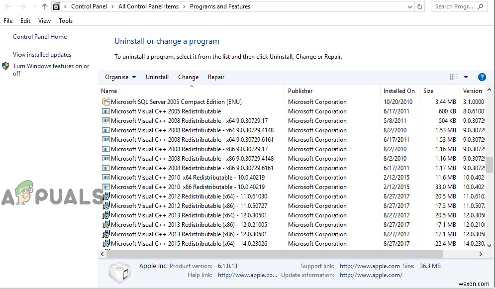 फिक्स:Microsoft Visual C++ रनटाइम त्रुटि R6025 