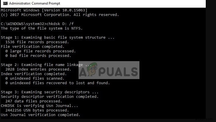 ठीक करें:NTFS_FILE_SYSTEM बीएसओडी 