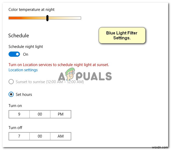विंडोज 10 पर ब्लू लाइट फिल्टर कैसे इनेबल करें 