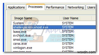 विंडोज शेल एक्सपीरियंस होस्ट क्या है  shellexperiencehost.exe  